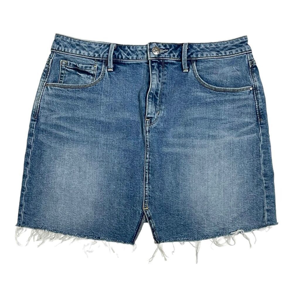 JOE’S JEANS Denim Mini Skirt for Women in Blue Medium Wash Size 33 / 14